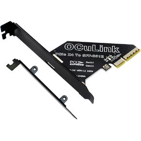 Sintech PCIe 4.0 x4 to Oculink,Oculink SFF-8611/8612 to PCI-e Express Interface Adapter Card for eGPU Dock Mimi Pc