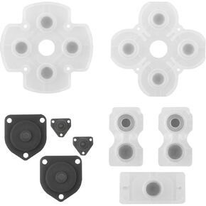 20 Sets Replacement Controller Rubber Conductive Pad Silicon Buttons for Sony PS4 Repair (9pcs per Set)