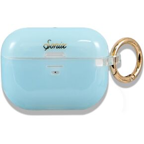 Sonix Case for AirPods Pro 2 & Pro 1 (1st/2nd Gen) - Hard Shell Cover with Keychain, Wireless Charging | Checkmate Pink