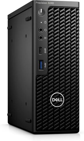 Dell Precision 3240 Workstation Desktop | Core i7-10700 - 256GB SSD Hard Drive - 32GB RAM | 8 cores @ 4.8 GHz Win 10 Pro Black (Renewed) in Saudi Arabia