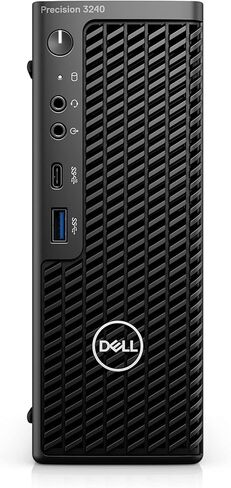Dell Precision 3240 Workstation Desktop | Core i7-10700 - 256GB SSD Hard Drive - 32GB RAM | 8 cores @ 4.8 GHz Win 10 Pro Black (Renewed) in Saudi Arabia