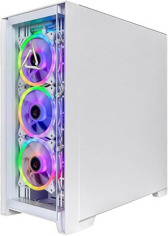 CLX Set Gaming PC - AMD RYZEN 9 9900X 4.4GHz ، GEFORCE RTX 5070 TI ، 2TB NVME M.2 SSD ، 32GB DDR5 RGB MEMORY ، 360 مم AIO ، WIFI ، Windows 11 Home ، White ، White in Kuwait
