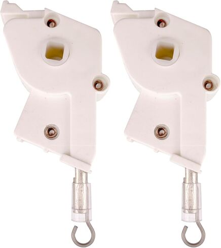 أجهزة أقمشة مذهلة رفيعة المستوى 2 بوصة عصا بلاستيكية للستائر الأفقية 2ct - متوافقة مع قضيب مربع، آلية تحكم متينة in Kuwait