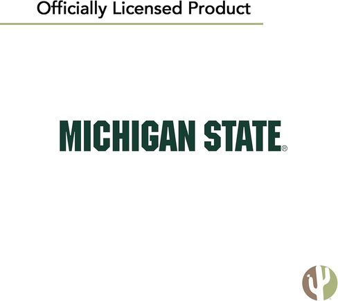 لافتات علم جامعة ولاية ميشيغان الصحراوية والصبار سبارتانز MSU 100% بوليستر للاستخدام الداخلي والخارجي أعلام 3 × 5 أقدام (تصميم H) in Saudi Arabia