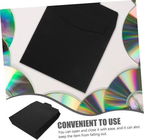 الأكمام CD Paper Deallily 20pcs لحاملي أوراق تخزين DVD لسهولة الوصول والنقل للمنزل والسينما استخدام in Kuwait