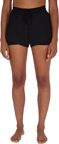 90 Degree By Reflex Lightweight Workout Shorts 2 in 1 Running Yoga Gym Shorts with Inner Biker Short Pockets in Kuwait