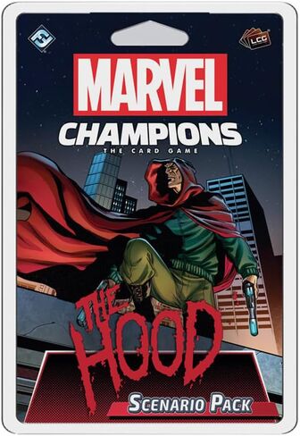 Marvel Champions The Card Game The Hood SCENARIO PACK - Superhero Strategy Game, Cooperative Game for Kids and Adults, Ages 14+, 1-4 Players, 45-90 Minute Playtime, Made by Fantasy Flight Games in Saudi Arabia