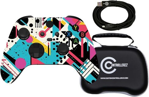 وحدة تحكم مرصعة مخصصة وحدة تحكم تجريدية-تتضمن وحدة تحكم لاسلكية مخصصة مخصصة لسلسلة Xbox Series X/S و Xbox On in Kuwait