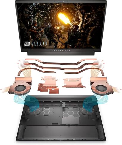 Alienware 18 Area 51 Gaming Laptop ، NVIDIA RTX 5080 ، Intel Ultra 9 275HX حتى 5.4 جيجا هرتز ، 18 "WQXGA 300Hz ، Win11 Pro ، ترخيص Office ، Lacklit KB ، محرك أقراص DVD الخارجي ، 4K كاميرا ، WIFI 7 ، 64GB DDR5 ، 8TB SSD in Kuwait