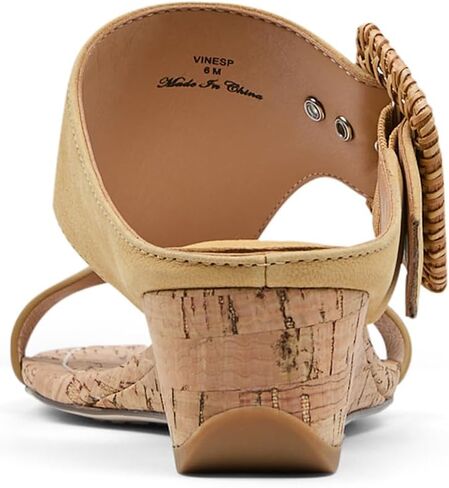 Donald Pliner Women's Casual Low Wedge Sandal, Denim, 9 in Saudi Arabia
