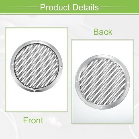 Acropix Universal 6 "شوايات مكبر صوت Cover Cover Mesh Round 6 بوصة مكبر صوت SPECER SPECTERS PROTECTOR in Saudi Arabia