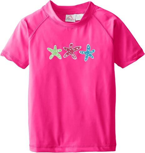 Girls' Standard Jade UPF 50+ Sun Protective Rashguard Swim Shirt, Julia Ice Green, 12 in Kuwait