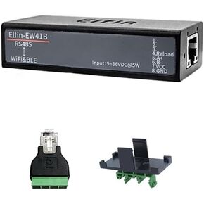JMT Elfin-EW41B Gateway RS485 to Wi-Fi & Blueandtooth Serial Server with Internal Antenna Support STA/AP/AP+STA Modbus RTU/TCP (Server +Terminal Part)