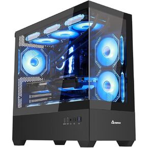 Sunshine Gaming PC - RTX 5070 12GB, Intel Core i5-12600KF, 32GB DDR5 RAM, 1TB PCIe + 2TB SATA SSD, 11AC WiFi, 850 PSU, Windows 11 Pro - Desktop Computer
