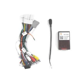 Car Stereo Radio Wiring Harness Canbus Aftermarket Install Power Plug Connector Fit for Nissan Frontier with Factory Amplifier
