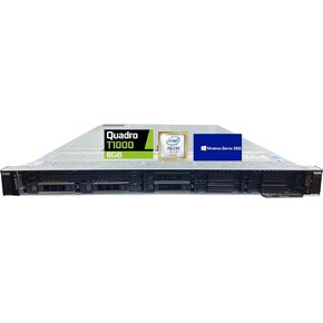 Dell PowerEdge R640 Rack Server | Intel Xeon Gold 6142, 128GB RAM, 4X 4TB NVMe SSD, Nvidia Quadro T1000 8GB, USB 3.0, Windows Server 2022, High-Performance PC Workstation