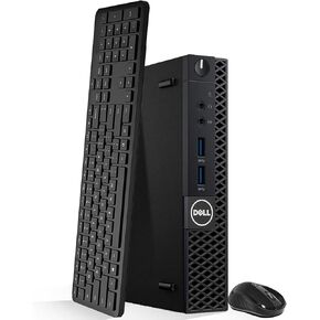 Dell OptiPlex 3050 Tiny Computer Micro Tower PC, Intel Core i5-6500T Processor, 16GB DDR4 Ram, 512GB NVMe SSD, Display Port, HDMI, Wi-Fi, Wireless Keyboard & Mouse, Windows 11 Pro (Renewed)