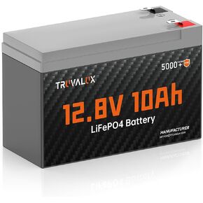 2 Pack 12V 10Ah Lithium LiFePO4 Battery, UL Certified, 10A BMS in Kuwait