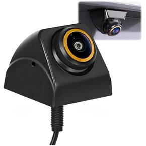 HD Car الأمامي الجانبي الخلفي عرض الكاميرا 360 ° تدوير الكاميرا الاحتياطية واسعة الرؤية زاوية IP68K مقاومة للماء عالمي عكسي كاميرا الرؤية الليلية لسيارة شاحنة سيارات سيارات سيارات
