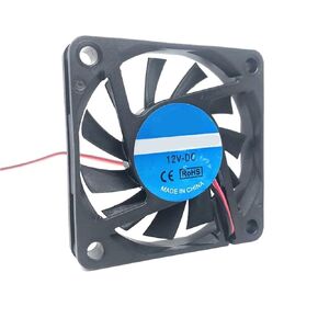 1pc Ball Bearing Oil Bearing 6010 60MM 60x60x10MM 5V 12V 24V Silence Graphics Card Fan Cooling Fan with 2pin(24V Ballbearing)