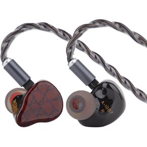 Linsoul Punch Audio Martilo in Ear Monitor, 1 Planar + 2BA + 2DD Hybrid Driver Basshead IEM Earphones, HiFi Wired Earbuds, with Precision Detail for EDM Hip-Hop Monitoring