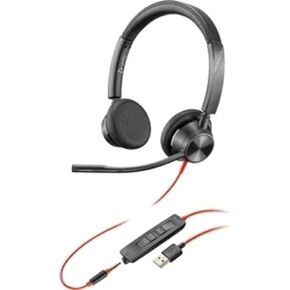 Plantronics BLACKWIRE 3325, BW3325 USB-A (Renewed)
