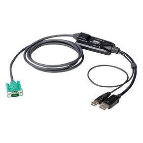ATEN DisplayPort Console Converter CV190 - 5.91 ft KVM Cable for KVM Switch
