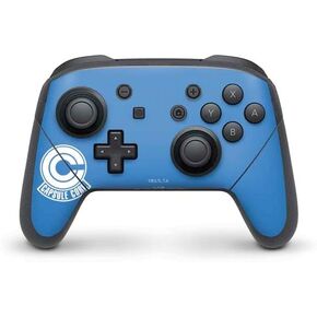 Skinit Decal Gaming Skin Compatible with Nintendo Switch Pro Controller - Officially Licensed Dragon Ball Z Goku Portrait Design