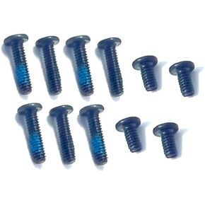 ZAHARA 11PCS Black Laptop Bottom Case Cover Screws Replacement for Lenovo Legion 5-15ARH05H 82B1
