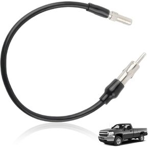 Car Radio Antenna Adapter Replacement,FM AM Upgrade Antenna Adapter for Car Stereo Compatible with GMC Chevrolet Cadillac,Professional Car Antenna Adapter Male Plug Cable