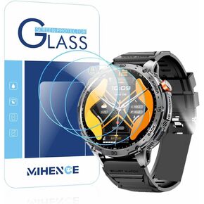 واقي الشاشة متوافق مع Lige TX2 / Mingwear K69 1.75 '' Watch Militar