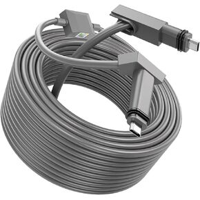 EBTOOLS Gen 2 Cable 20FT, Starlinkv2 Ethernet Adapter, IP68 Water Proof, Plug Play for Starlinkv2 Rectangle Dish Satellite Internet V2 Fast Stable Network Connection