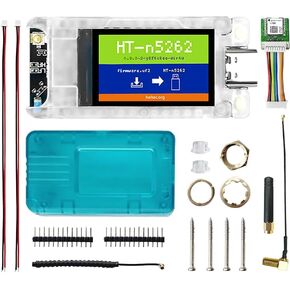 Meshtastic Mesh Node T114 V2 nRF52840 and SX1262 LoRa Chip Development Board Kit GPS Tracker 902-928MHz with 1.14 inch TFT-LCD Display BLE Compatible with Arduino (T114 with Screen + Case + GNSS)