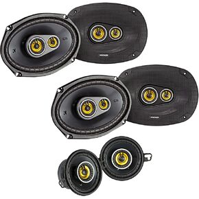 Kicker for Ram Crew Cab Truck 2012 & Up CSC6934 6x9, CSC354 3.5 Inch Speaker Bundle