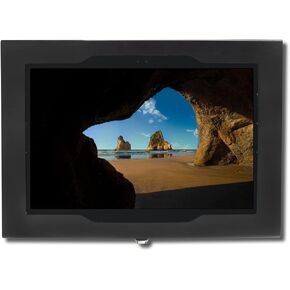 TabCare Locking Security Metal Case foring5 10 "Windows Tablet for Kiosk ، POS ، Store ، Showner (Black ، Vesa & Wall Mount)
