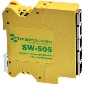 Brainboxes Ethernet Switch 5 Port SW-505
