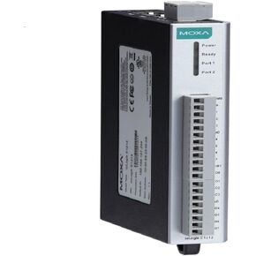 Iologik E1262 Ethernet - 2 منافذ Ethernet Universal I/O ، 8 TCS ، -10 إلى 60 درجة مئوية درجة حرارة التشغيل (Moxa)