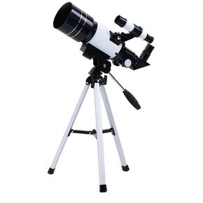 Telescope Astronomical Telescope,70mm Big Caliber Astronomical Telescope 400mm Focal 201X Refractive Multilayer Coated Lens Monocular Telescope Focal with Tripod for Adult Bird Watching