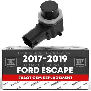 T1A Car Parking Sensors - Compatible with 2017-2019 Ford Escape - Front or Rear Bumper Parking Aid Sensor, Backup Reverse Parking Assist Kit - OEM EM2Z15K859C, 684-106, FO1078101