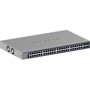 NETGEAR 52-Port Gigabit Ethernet Smart Switch (GS752TXv3)- Managed, with 48 x 1G, 4 x 10G SFP+, Optional Insight Cloud Management, Desktop or Rack Mount, Limited Lifetime Protection