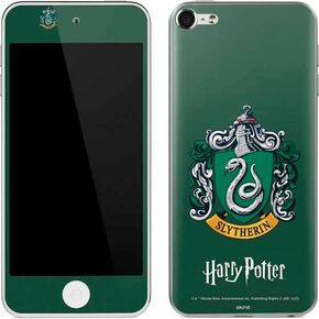 Skinit MECAL MP3 Player Skin متوافق مع iPod Touch (6th Gen 2015) - تصميم Warner Bros Slytherin House المرخص رسميًا