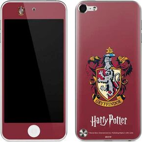 Skinit Decal MP3 Player Skin Compatible with iPod Touch (5th Gen&2012) - Officially Licensed Warner Bros Gryffindor House Crest Design
