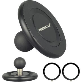 Magnetic Cell Phone Holder with 20mm (0.787 inches) Ball for Magsafe iPhone 16/15/14/13/12 Pro Max Plus Ipad Android Smartphones Tablet Ball Mount Magnet Phone Holder