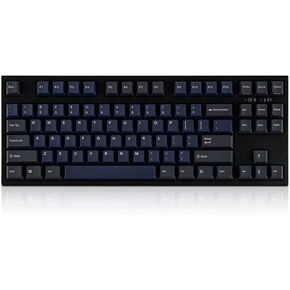 Leopold FC750RBT Navy Blue TKL Bluetooth PD Double Shot PBT Mechanical Keyboard Cherry MX Silent Red