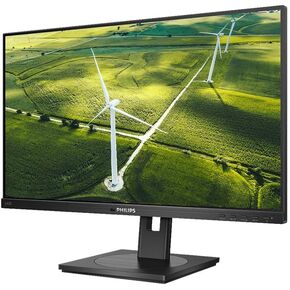 PHILIPS 242B1G - 24 inch FHD Monitor, 75Hz, 4ms, IPS, Speakers, USB Hub, Height Adjust, Green Monitor ((1920 x 1080, 250 cd/m², HDMI/VGA/DP/DP)