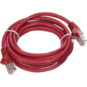 Belkin RJ45 7 أقدام RJ-45 كابل موصل الشبكة الذكور-أحمر (A3L791B07-Red-S)