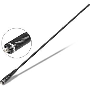 ABBREE Ham Radio Antenna SMA-Female VHF/UHF 144/430MHz Dual Band 15.35-inch High Gain Antenna for Baofeng UV-5R BF-F8HP Pro 5RM K5PLUS AR-152 GM21 Quansheng K6 UVK5(8) Radio Accessories