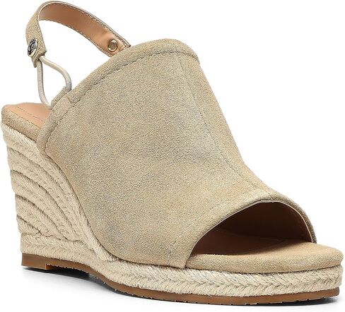 NYDJ Women's CAI Espadrille Wedge Sandal, Blue Bell, 8.5 in Saudi Arabia