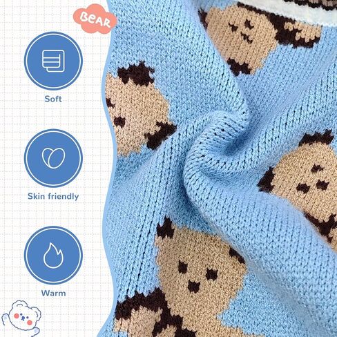 ABRRLO Small Dog Sweaters Cardigans Clothes for Small Medium Dogs Boy Girl in Saudi Arabia