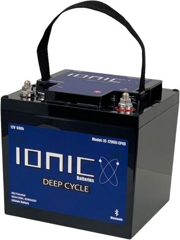 Ionic Lithium 12V 150Ah | Dual Purpose Starter Battery 1600 CA + LiFePO4 Deep Cycle + Bluetooth in Saudi Arabia